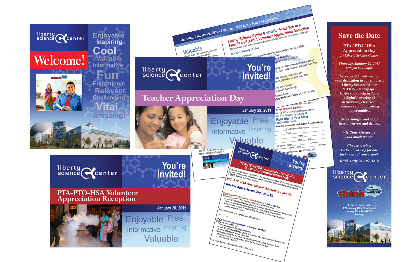 teacher appreciation campaign and materials