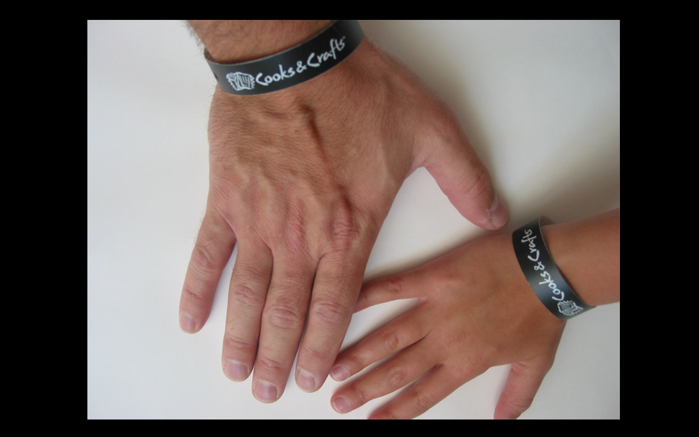 Specialty branded security badges that have matching codes for parent pickup.