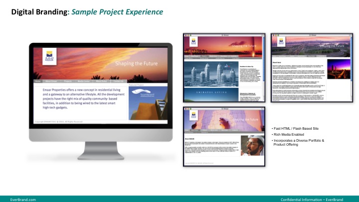 Emir Corporate website